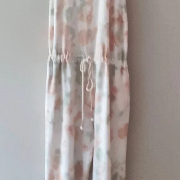 NWT Young Fabulous & Broke Eberhart soft pastels tie dye jumpsuit, XS or M